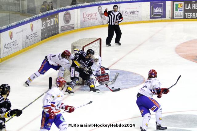 Photo hockey Ligue Magnus - Ligue Magnus : 13me journe : Rouen vs Lyon - Le retour du Dragon