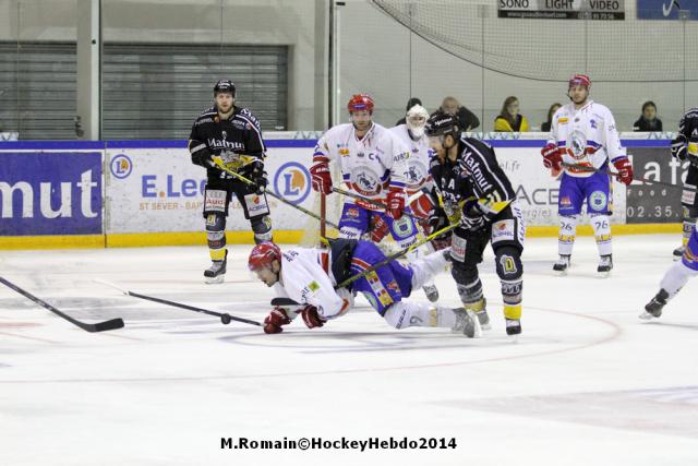 Photo hockey Ligue Magnus - Ligue Magnus : 13me journe : Rouen vs Lyon - Le retour du Dragon