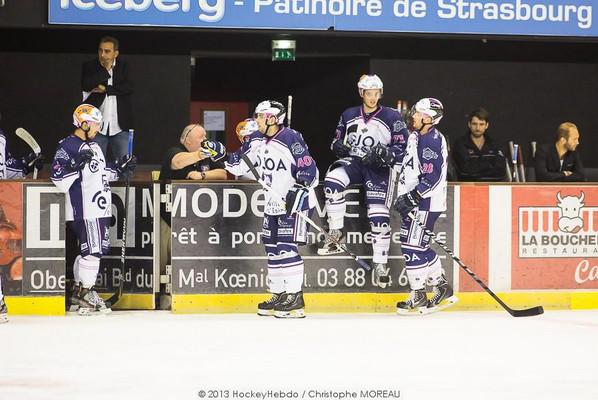 Photo hockey Ligue Magnus - Ligue Magnus : 13me journe : Strasbourg  vs Epinal  - Quand la poussire retombe