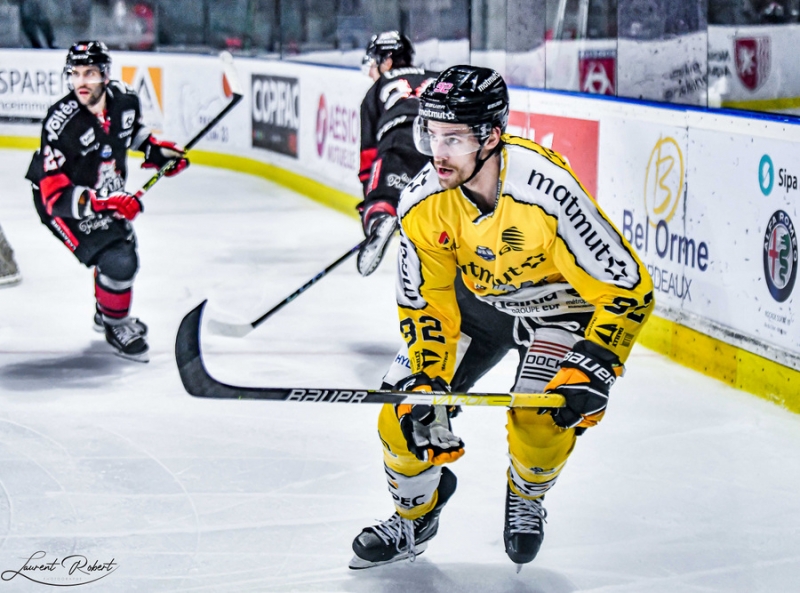 Photo hockey Ligue Magnus - Ligue Magnus : 14me journe : Bordeaux vs Rouen - Les Dragons valident la neuvime !