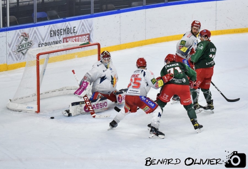 Photo hockey Ligue Magnus - Ligue Magnus : 14me journe : Cergy-Pontoise vs Grenoble  - LM : Grenoble retourne les Jokers.