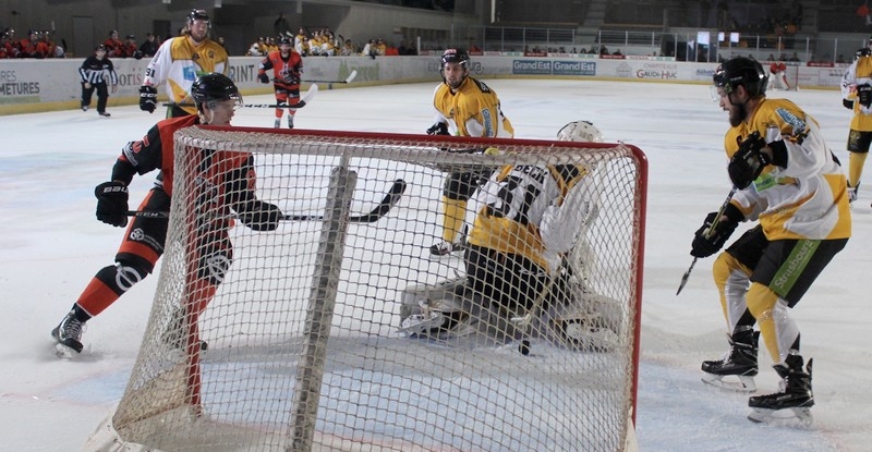 Photo hockey Ligue Magnus - Ligue Magnus : 14me journe : Epinal  vs Strasbourg  - Epinal crase lEtoile Noire