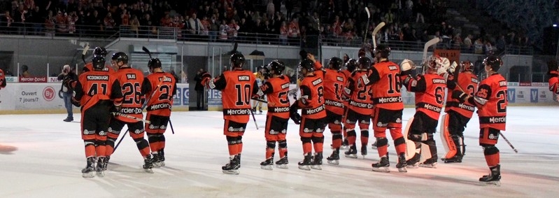 Photo hockey Ligue Magnus - Ligue Magnus : 14me journe : Epinal  vs Strasbourg  - Epinal crase lEtoile Noire