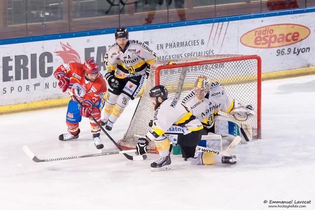 Photo hockey Ligue Magnus - Ligue Magnus : 14me journe : Lyon vs Rouen - Les Lions ne sont pas au rendez-vous