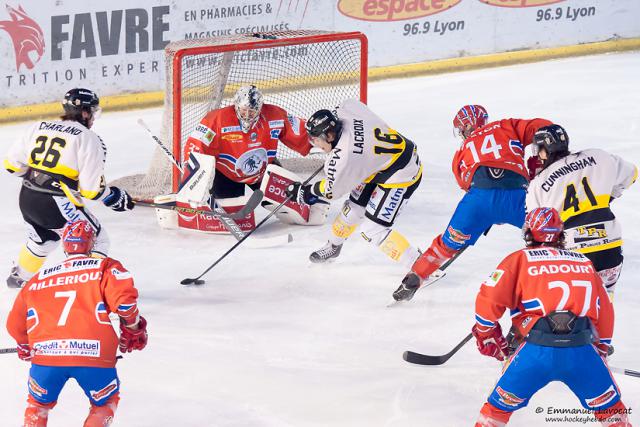 Photo hockey Ligue Magnus - Ligue Magnus : 14me journe : Lyon vs Rouen - Les Lions ne sont pas au rendez-vous