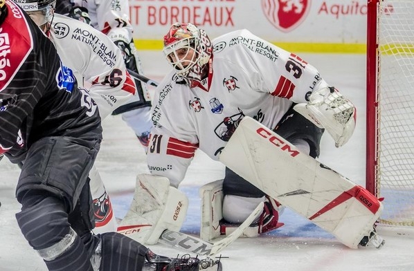 Photo hockey Ligue Magnus - Ligue Magnus : 14me journe : Nice vs Chamonix  - Nice vs Chamonix : Tom Aubrun XXL !