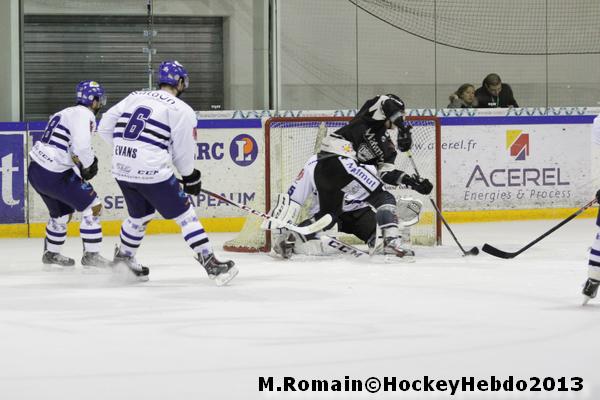 Photo hockey Ligue Magnus - Ligue Magnus : 14me journe : Rouen vs Brest  - Rouen garde le rythme.
