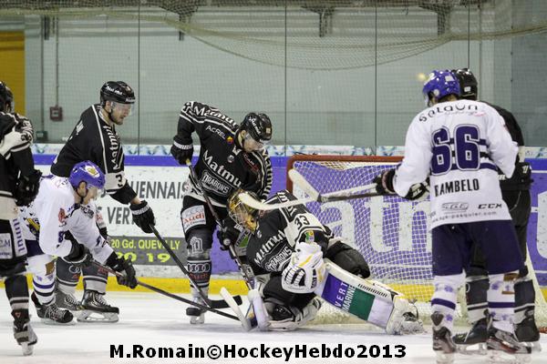 Photo hockey Ligue Magnus - Ligue Magnus : 14me journe : Rouen vs Brest  - Rouen garde le rythme.