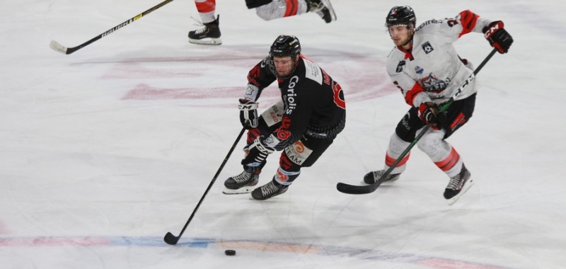 Photo hockey Ligue Magnus - Ligue Magnus : 15me journe : Amiens  vs Bordeaux - LM : Un bon coup de Bordeaux