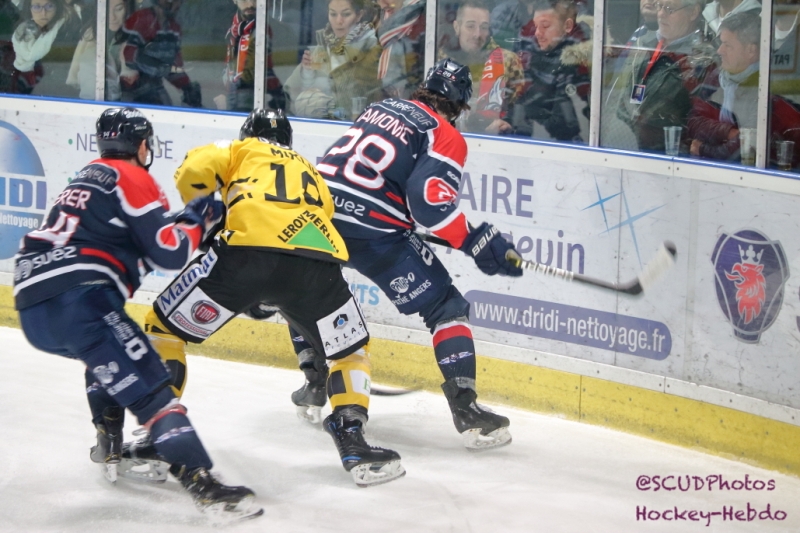 Photo hockey Ligue Magnus - Ligue Magnus : 15me journe : Angers  vs Rouen - Reportage photos