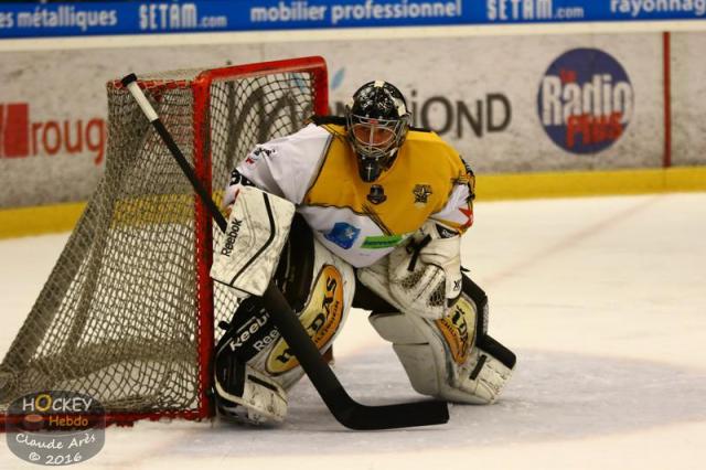 Photo hockey Ligue Magnus - Ligue Magnus : 15me journe : Chamonix / Morzine vs Strasbourg  - Dfaite de Pionniers  deux temps