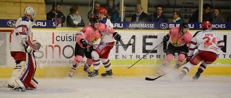 Photo hockey Ligue Magnus - Ligue Magnus : 15me journe : Chamonix  vs Grenoble  - Pas dexploit pour les Pionniers