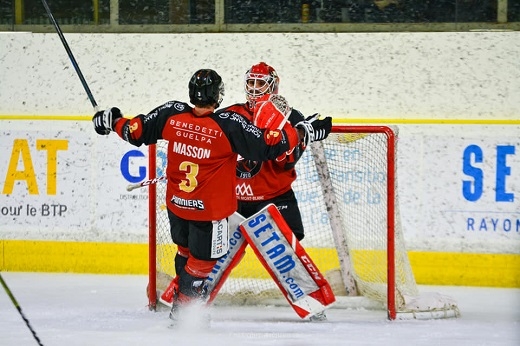 Photo hockey Ligue Magnus - Ligue Magnus : 15me journe : Chamonix  vs Rouen - Les Pionniers retrouvent le got de la victoire !