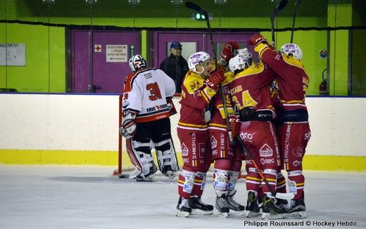 Photo hockey Ligue Magnus - Ligue Magnus : 15me journe : Dijon  vs Bordeaux - Les Boxers mordent la glace