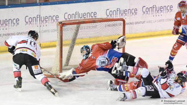 Photo hockey Ligue Magnus - Ligue Magnus : 15me journe : Lyon vs Brianon  - Les Lions craquent, Brianon au finish 