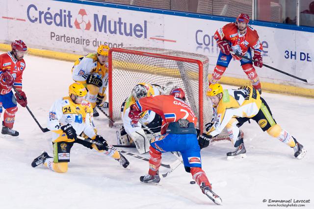 Photo hockey Ligue Magnus - Ligue Magnus : 15me journe : Lyon vs Strasbourg  - Lyon poursuit sa mauvaise srie
