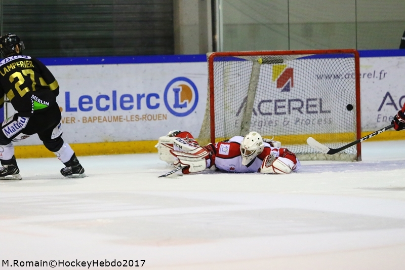 Photo hockey Ligue Magnus - Ligue Magnus : 15me journe : Rouen vs Amiens  - Les Dragons dun souffle