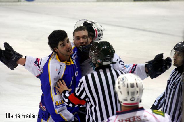 Photo hockey Ligue Magnus - Ligue Magnus : 15me journe : Villard-de-Lans vs Epinal  - De lacasse  Andr Ravix