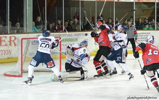 Photo hockey Ligue Magnus - Ligue Magnus : 16me journe : Brianon  vs Angers  - Les  Diables Rouges ont le vent en poupe