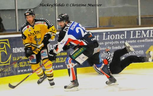 Photo hockey Ligue Magnus - Ligue Magnus : 16me journe : Caen  vs Rouen - Reportage photos
