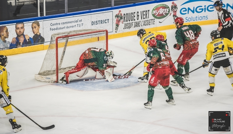 Photo hockey Ligue Magnus - Ligue Magnus : 16me journe : Cergy-Pontoise vs Rouen - Les Dragons djouent lembuscade des Jokers