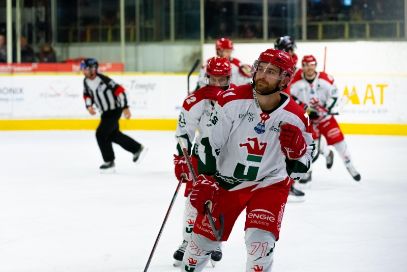 Photo hockey Ligue Magnus - Ligue Magnus : 16me journe : Chamonix  vs Cergy-Pontoise - Chamonix dans un match crve-cur