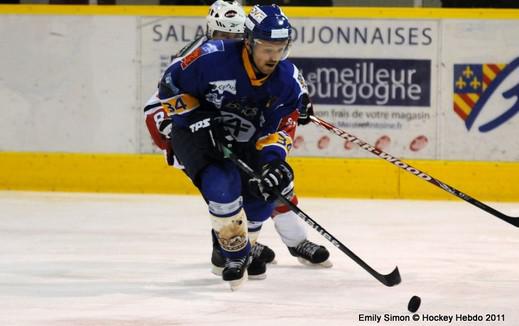 Photo hockey Ligue Magnus - Ligue Magnus : 16me journe : Dijon  vs Brianon  - La  belle pour Dijon
