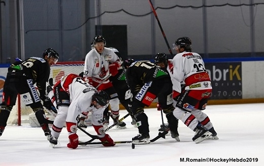 Photo hockey Ligue Magnus - Ligue Magnus : 16me journe : Rouen vs Brianon  - Les Dragons enchanent 