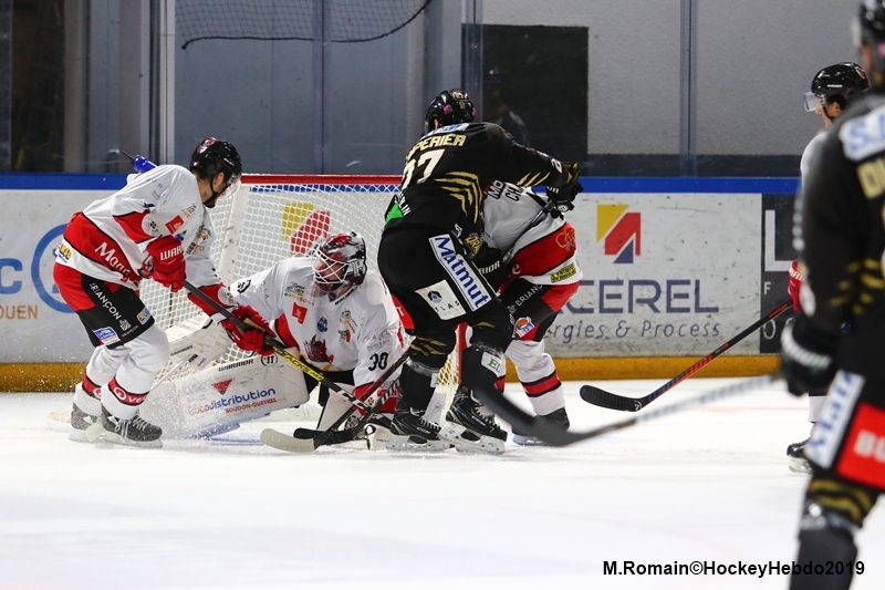 Photo hockey Ligue Magnus - Ligue Magnus : 16me journe : Rouen vs Brianon  - Les Dragons enchanent 