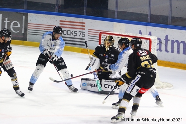 Photo hockey Ligue Magnus - Ligue Magnus : 16me journe : Rouen vs Gap  - Les Dragons impuissants