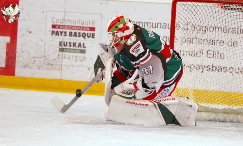 Photo hockey Ligue Magnus - Ligue Magnus : 17me journe : Anglet vs Rouen - La srie continue pour les Dragons