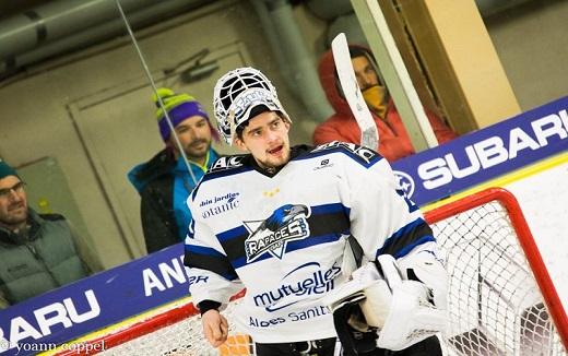 Photo hockey Ligue Magnus - Ligue Magnus : 17me journe : Chamonix / Morzine vs Gap  - Fouquerel garde les cls