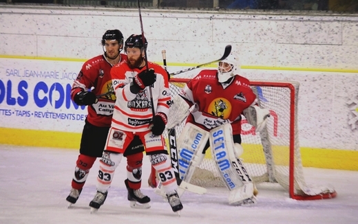 Photo hockey Ligue Magnus - Ligue Magnus : 17me journe : Chamonix  vs Bordeaux - Les Pionniers ont rsist