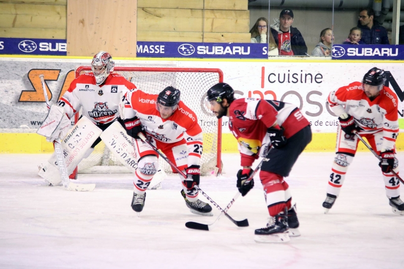 Photo hockey Ligue Magnus - Ligue Magnus : 17me journe : Chamonix  vs Bordeaux - Les Pionniers ont rsist