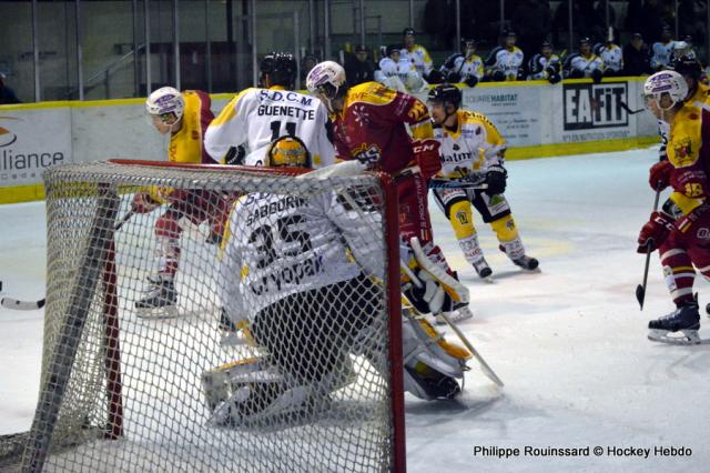 Photo hockey Ligue Magnus - Ligue Magnus : 17me journe : Dijon  vs Rouen - Les Dragons donnent la leon