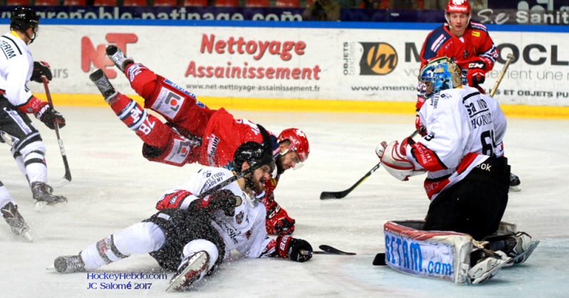 Photo hockey Ligue Magnus - Ligue Magnus : 17me journe : Grenoble  vs Nice - Grenoble: une treizime bien difficile