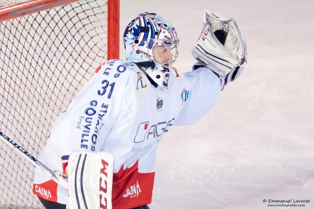 Photo hockey Ligue Magnus - Ligue Magnus : 17me journe : Lyon vs Caen  - Caen finit l
