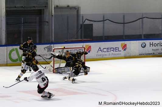 Photo hockey Ligue Magnus - Ligue Magnus : 17me journe : Rouen vs Amiens  - LM : Des aminois conqurants