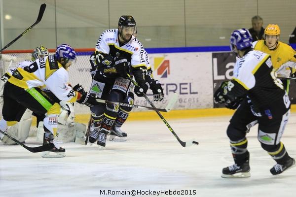 Photo hockey Ligue Magnus - Ligue Magnus : 17me journe : Rouen vs Strasbourg  - Les Dragons sur la mme dynamique.