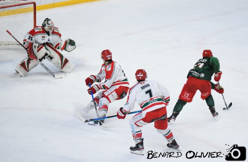 Photo hockey Ligue Magnus - Ligue Magnus : 18me journe : Cergy-Pontoise vs Anglet - Les Jokers retrouvent le got de la victoire