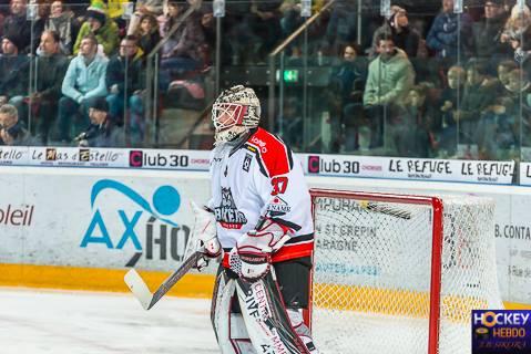 Photo hockey Ligue Magnus - Ligue Magnus : 18me journe : Gap  vs Bordeaux - Un trouble-fte nomm Desrosiers