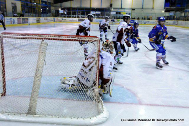 Photo hockey Ligue Magnus - Ligue Magnus : 18me journe : Morzine-Avoriaz vs Dijon  - Les Pingouins se dfoulent