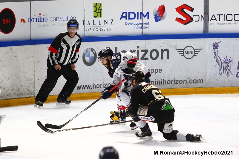 Photo hockey Ligue Magnus - Ligue Magnus : 18me journe : Rouen vs Angers  - LM : Une trs belle victoire dquipe pour Rouen
