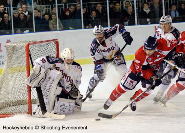 Photo hockey Ligue Magnus - Ligue Magnus : 19me journe  : Angers  vs Grenoble  - Angers sans trembler