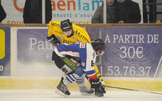 Photo hockey Ligue Magnus - Ligue Magnus : 19me journe  : Caen  vs Rouen - Toutes ses promesses