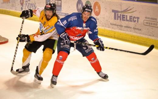 Photo hockey Ligue Magnus - Ligue Magnus : 19me journe : Angers  vs Strasbourg  - Et de quatre pour les Ducs !
