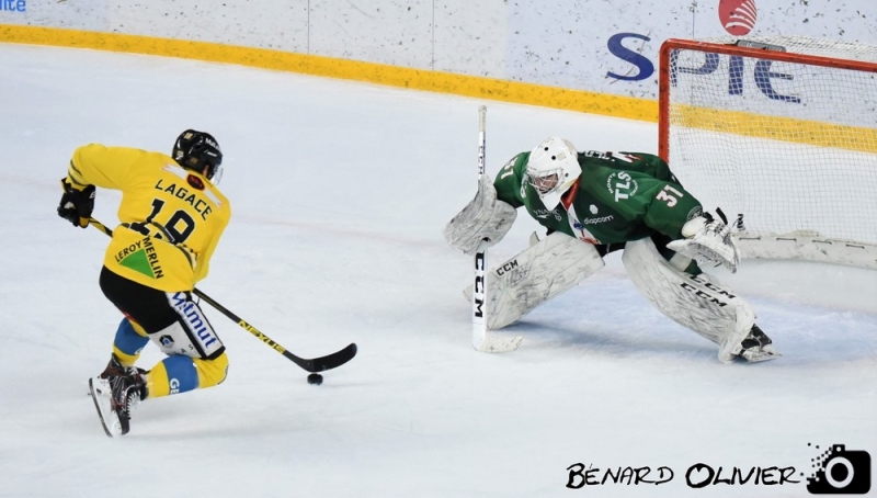 Photo hockey Ligue Magnus - Ligue Magnus : 19me journe : Cergy-Pontoise vs Rouen - Les Dragons dominent les Jokers.