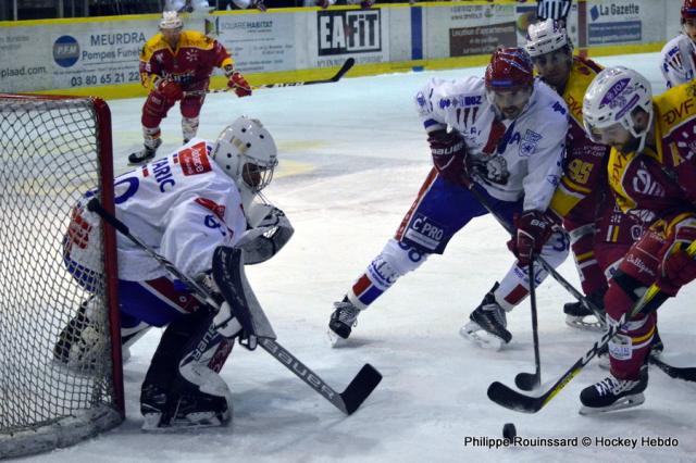 Photo hockey Ligue Magnus - Ligue Magnus : 19me journe : Dijon  vs Lyon - Le Roi Lyon rgne chez les Ducs