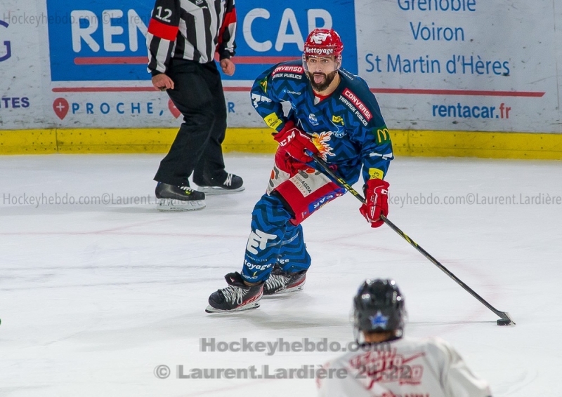 Photo hockey Ligue Magnus - Ligue Magnus : 19me journe : Grenoble  vs Brianon  - Duel des extrmes ennuyeux