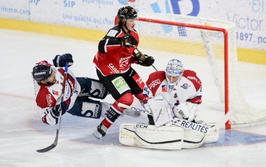 Photo hockey Ligue Magnus - Ligue Magnus : 1re journe : Amiens  vs Angers  - Les Gothiques en Leader